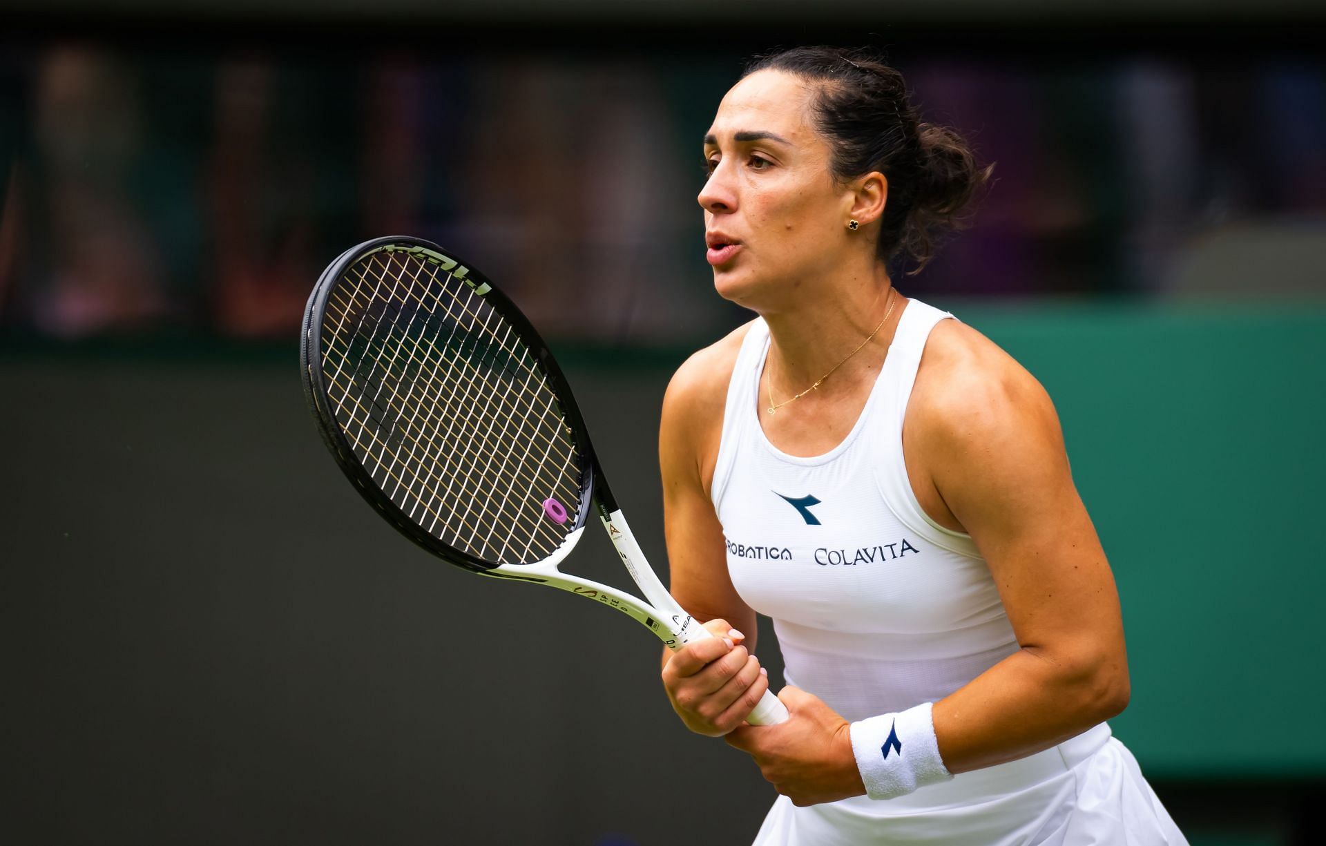 Martina Trevisan at the 2024 Wimbledon Championships (Source: Getty)